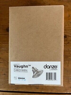 Danze Vaughn Shower Head D460118BN (brushed nickel)  SEALED NEW, ships Free!