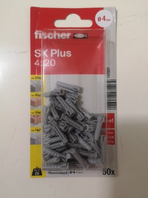 Fischer SpreizdÃ¼Bel Sx Plus 4 X 20 567820 Sb-Programm 50 Stk. 