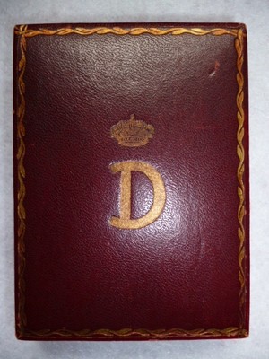 DENMARK, Order of the Dannebrog, Grand Commander Star Order / Medal, Cased