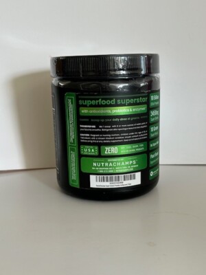 Nutra Champs Super Greens 8.25oz 30 Servings Unflavorede EXP 05/2025