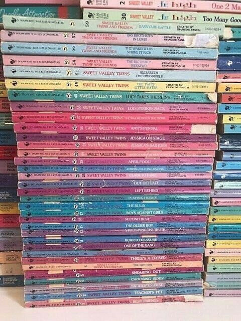Sweet Valley High Lot of 178 Books - No Dups - Twins, University, Kids, Saga,etc