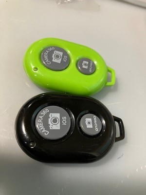 Wireless Camera Shutter Clicker 2 Pack Camera Shutter Remote Control for iPhone