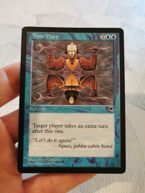 Distorsion TemporelletempÃªTe - Time Warp -  Mtg Magic 