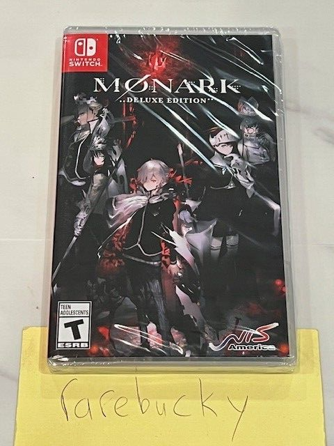 Switch モナーク/ Monark 20 MONARK (Nintendo Switch, 2021) - Deluxe Edition - CIB | eBay