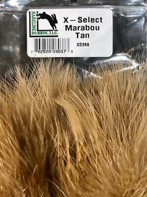 HARELINE EXTRA SELECT STRUNG MARABOU. FLY TYING. YOU PICK COLOR.