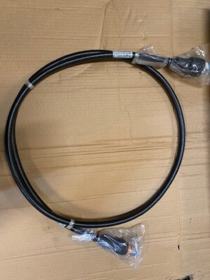 AMPHENOL AFK616-2-8ft RT JUMPER Coax 8 feet 1/2 in 4 3/10 TO 7/16 DIN CABLE NEW 
