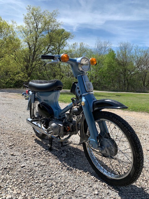 1970s Honda C70 Scooter - MUST SEE - Completely Restored - LOTS OF NEW PARTS
