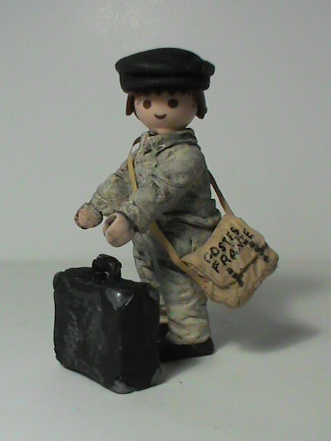 Playmobil PersonnalisÃ© MÃ©Canique AÃ©Rienne Postale Ref-003