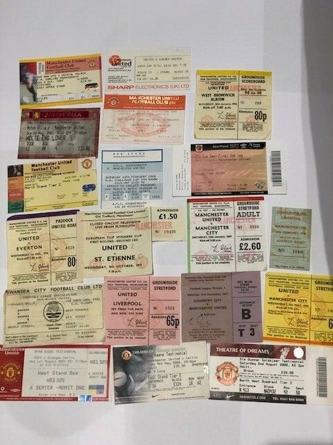 19 MANCHESTER UNITED MATCH TICKETS, MANY BIG MATCH - YOU CHOOSE | Everton