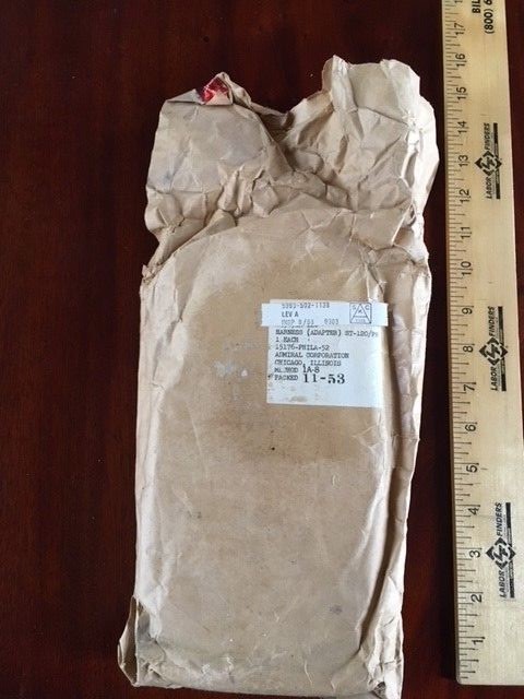 NOS Unissued ST-120/PR harness for carrying the PRC 8 9 10 Vietnam era radio