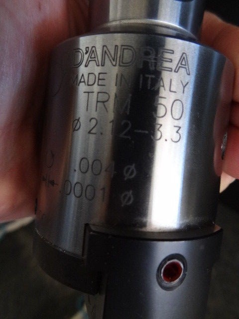 D'Andrea Finish Boring Head TRM 50 2.12-3.3