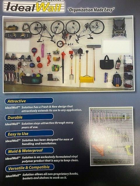 Ideal Wall, DIY Garage Storage, Garage Shelving, Garage Organizing