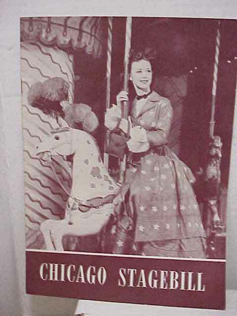 7 Vintage 1940's CHICAGO STAGEBILL Theater Memorabilia Oklahoma & Others