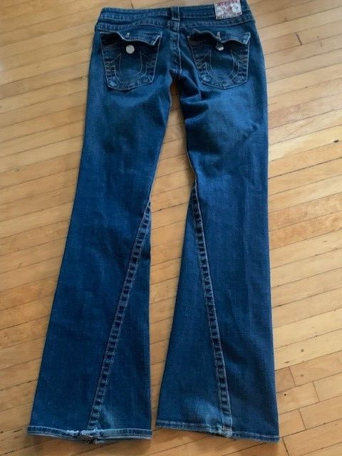 ✪人気　トゥルーレリジョン　デニム　SECTION DISCO JOEY 28 VINTAGE TRUE RELIGION BRAND JEANS WORLD TOUR JOEY 28 MED