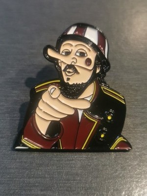 PRIMUS LES CLAYPOOL My Name Is Mud Brown Beaver pin Badge Patch New High Quality