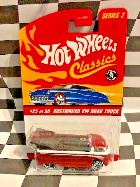 ミニカー HotWheels Classics VW DRAG TRUCK Hot Wheels 2006 Classics Series 2 #25 Customized VW Drag