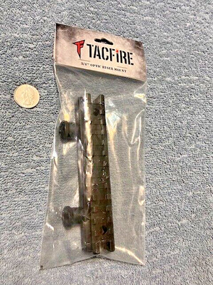 0.75'' 3/4'' inch Tacfire See Through Riser Scope Rail Mount Picatinny Weaver