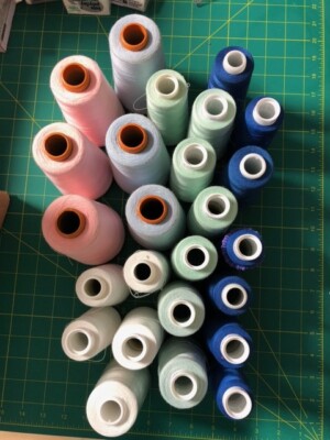 LOT OF 25-Maxi-Lock/priced sew right/AE Brand - Thread Cones