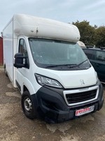 2019 Peugeot Boxer 2.0 BlueHDi Chassis Cab 130ps MAXI MOVER SALVAGE RECOVERED CH