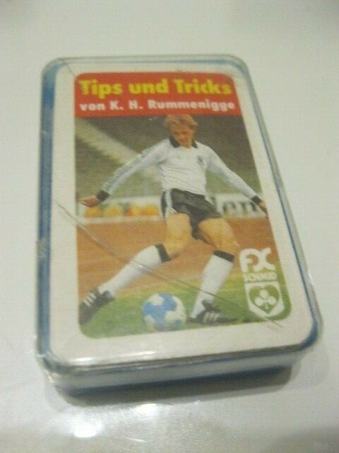 Kartenspiel Mini-Quartett 'Tips und Tricks von K.H.Rummenigge' - Schmid