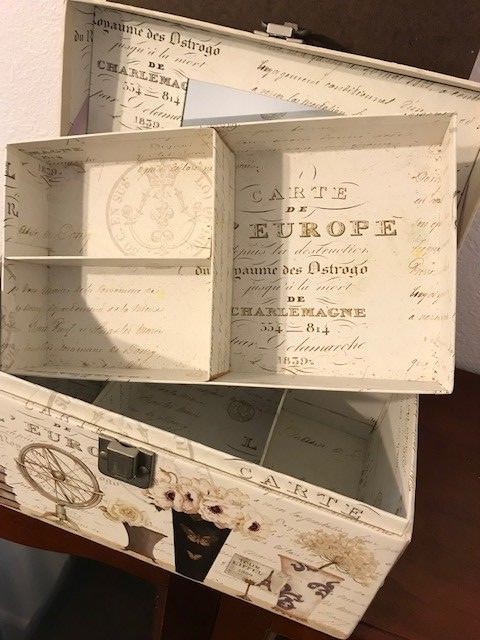 Kathryn White Artistic Cardboard Chest