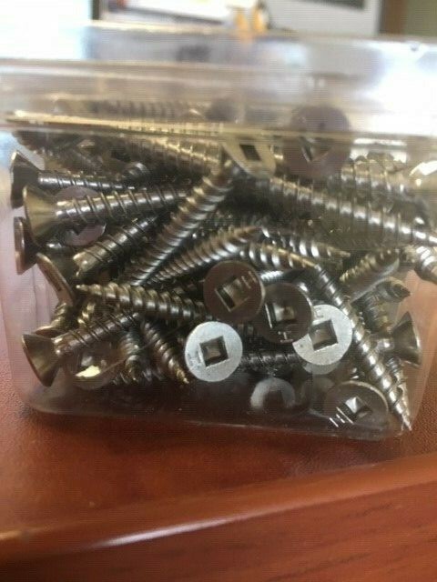 8 x 2 Sheet metal screw, Stainless Steel (10 Boxes, 100 Pc/box)