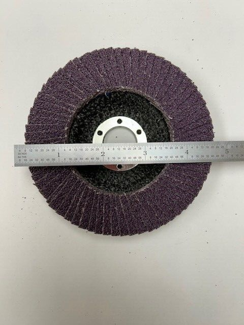 4-1/2 x 7/8 TYPE 27 40 GRIT ABRASIVE FLAP DISC WHEEL 769F 3M 05903 PACK OF 10