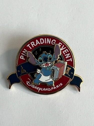パリディズニー LE600 Good luck Bad luck ピンバッジ DLP Paris LE400 Gourmet Pin Trading Event Stitch Lilo