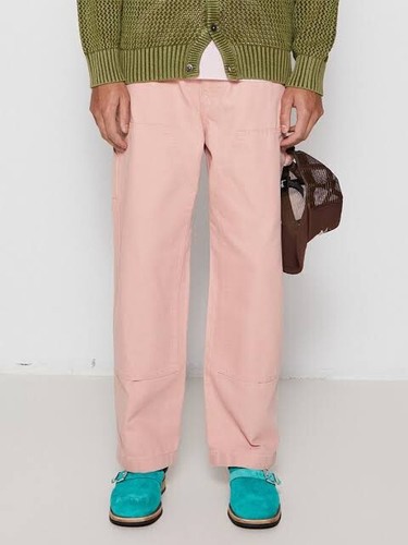 STUSSY CANVAS WORK PANT ダブルニー 28 希少サイズ！！ stussy WORK