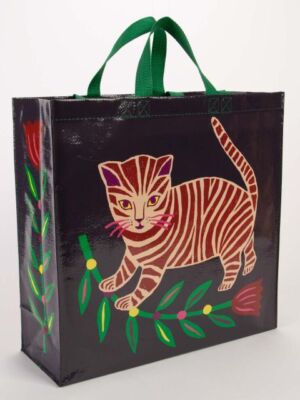 Blue Q SHOPPER Reusable Tote For: Beach Groceries Pet Car Gym Laundry Gift Bag