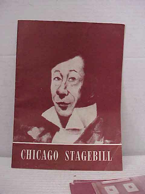 7 Vintage 1940's CHICAGO STAGEBILL Theater Memorabilia Pal Joey & Others