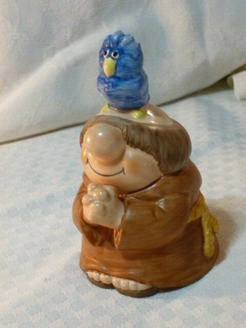 Sherman on the Mount 1983 BELL Figurine Friar Monk American Greeting Co