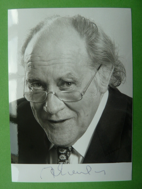 August Everding â  1999 - Autogrammfoto (Regisseur)