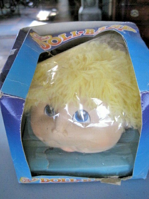 The Original Doll Baby Doll head Lot By Martha N Thomas 1984 & Cutout Body Parts