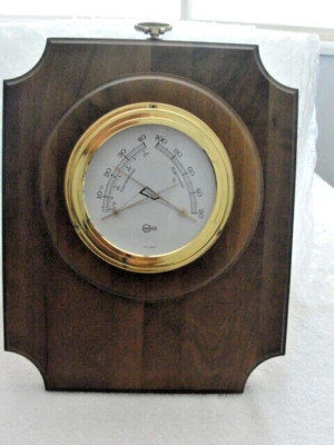 Barigo Weather Station. Thermometer & Hygrometer Germany Wall Mount