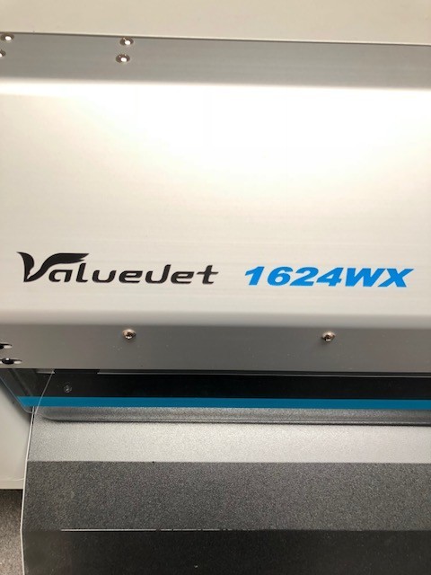 USED Mutoh ValueJet 1624WX Wide Format Printer Dye Sublimation