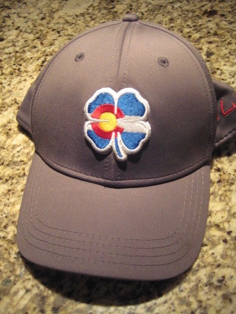 black clover live lucky colorado flag logo stitched gray hat cap L/XL new