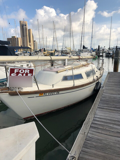 1972 New Jersey Homemade 27' Sailboat - Texas