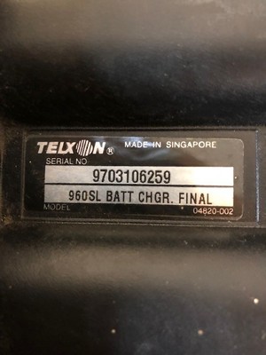 Telxon PTC-960SL 4port Battery Charger Station w/ batteries