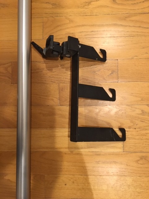 Manfrotto Autopoles (2), Bogen Backdrop Hooks (2), Bogen Clamps (2) + Extras