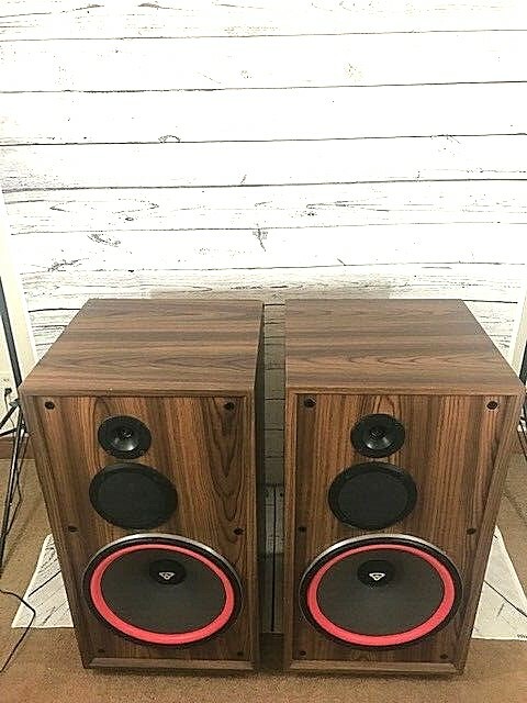 CERWIN VEGA DX-9 VINTAGE SPEAKERS RESTORED W/ ALL SPARE DRIVERS AND XO INCLUDED!