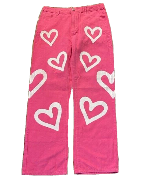 パンツ Lacey ribbon heart hip denim andmary on X: 