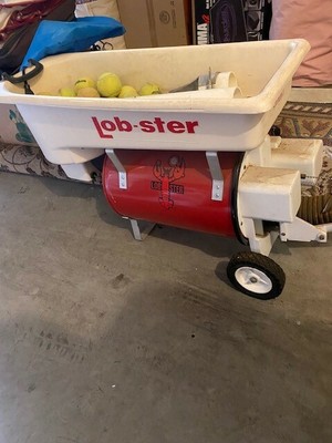 Training Aids Lobster Tennis Ball Machine [ 400 x 300 Pixel ]