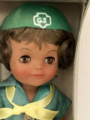 2 Vintage Effanbee Girl Scout & Brownie  Dolls