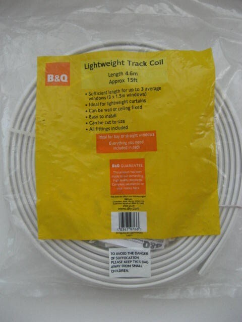 B Q 4 6m 15ft Coil Of Curtain Track For Lightweight Curtains 3