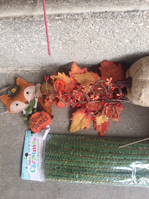 Christmas and Fall Craft Supplies, Wreath Making Supplies, Craft Lot