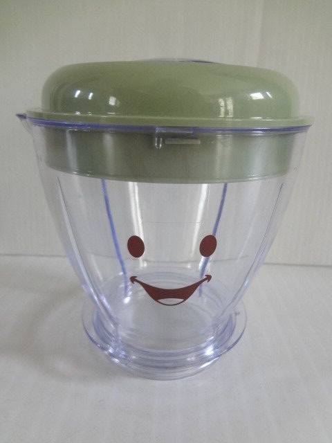Baby Bullet Food Processor Blender Jar Pitcher Bowl With Cover Replacement Part