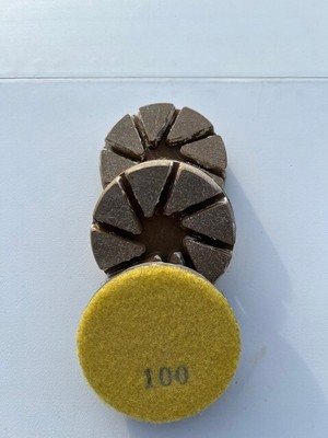 Quantity 3 pieces. 3'' polishing pads. #100