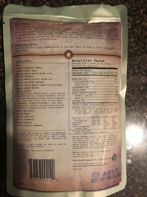 Case Of Nourish (24 packs), Whole Foods Meal Replacement, Functional Formularies