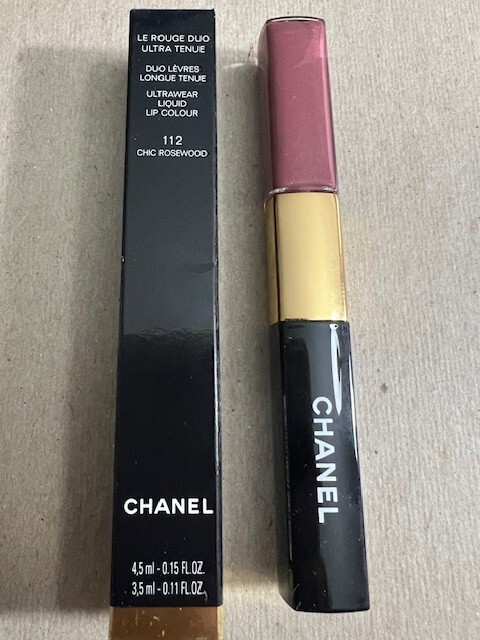 リップグロス CHANEL LE ROUGE DUO ULTRA TENUE 112 CHANEL - 112 Chic Rosewood LE ROUGE DUO ULTRA TENUE